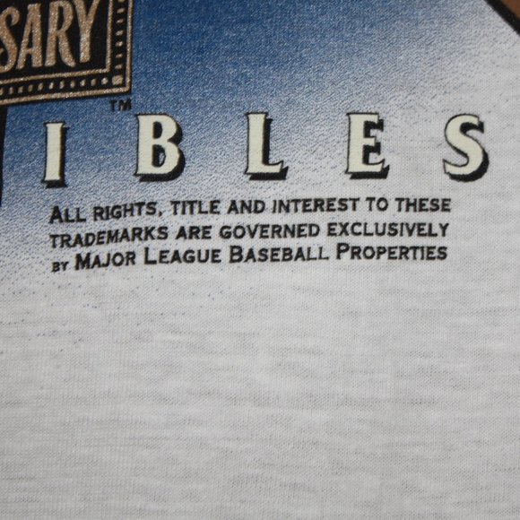 Vtg MLB 125th Anniversary Single Stitch. Size XXL - Picture 8 of 12